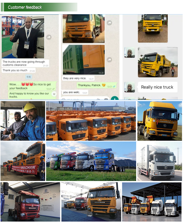 Shacman H3000 336Hp 6X4 4X2 Cargo Trucks Performance for Express Transportation Market