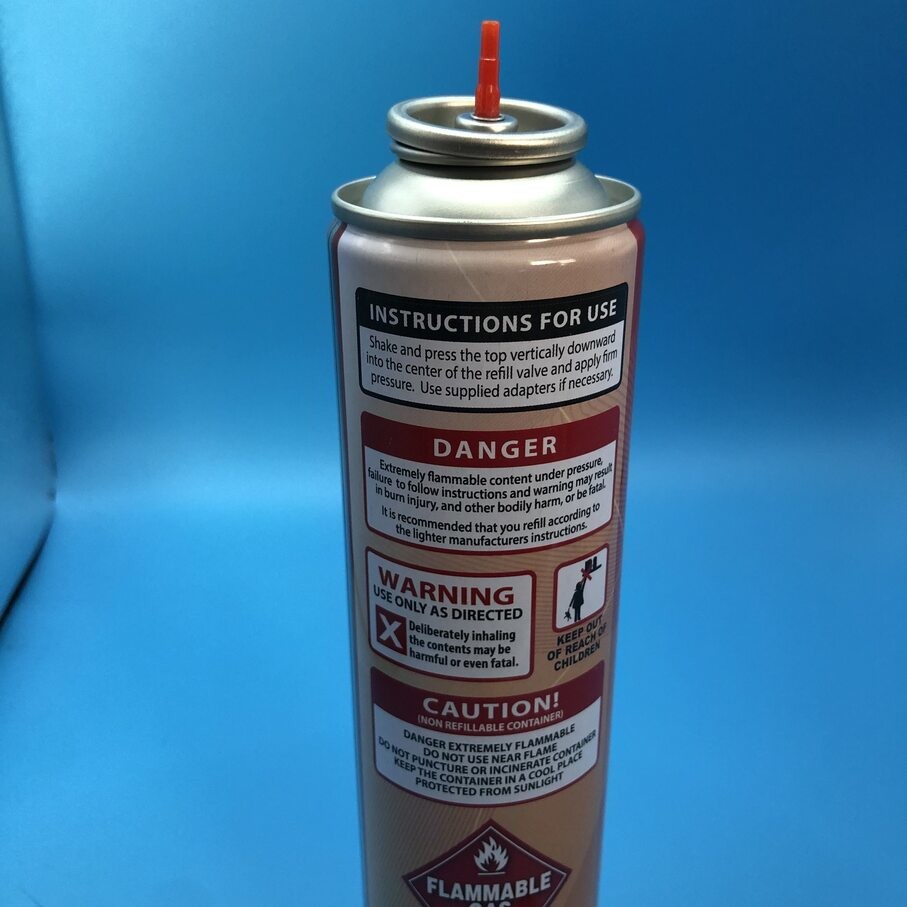 Metal And Plastic Gas Lighter Refill Valve with Outer Gasket Buna