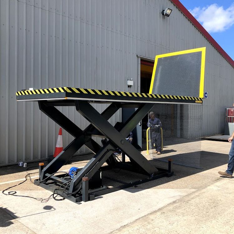 Electric Lip Hydraulic Dock Lift