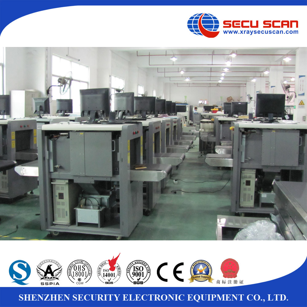x ray security scanner / screening device with Idle rollers for museum