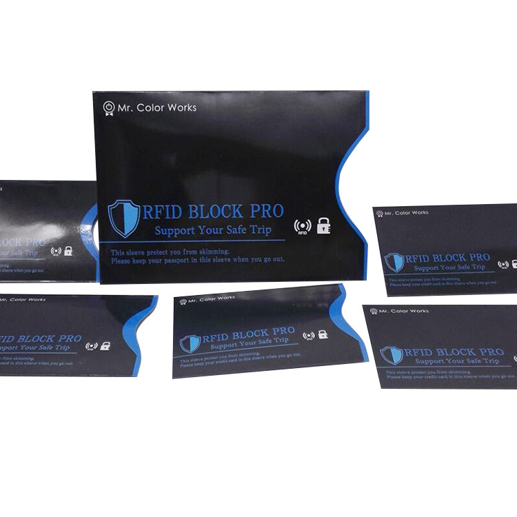 Package In Sets RFID Blocking Card Sleeve 10 X Credit Card Protector 2 X Passport Holder