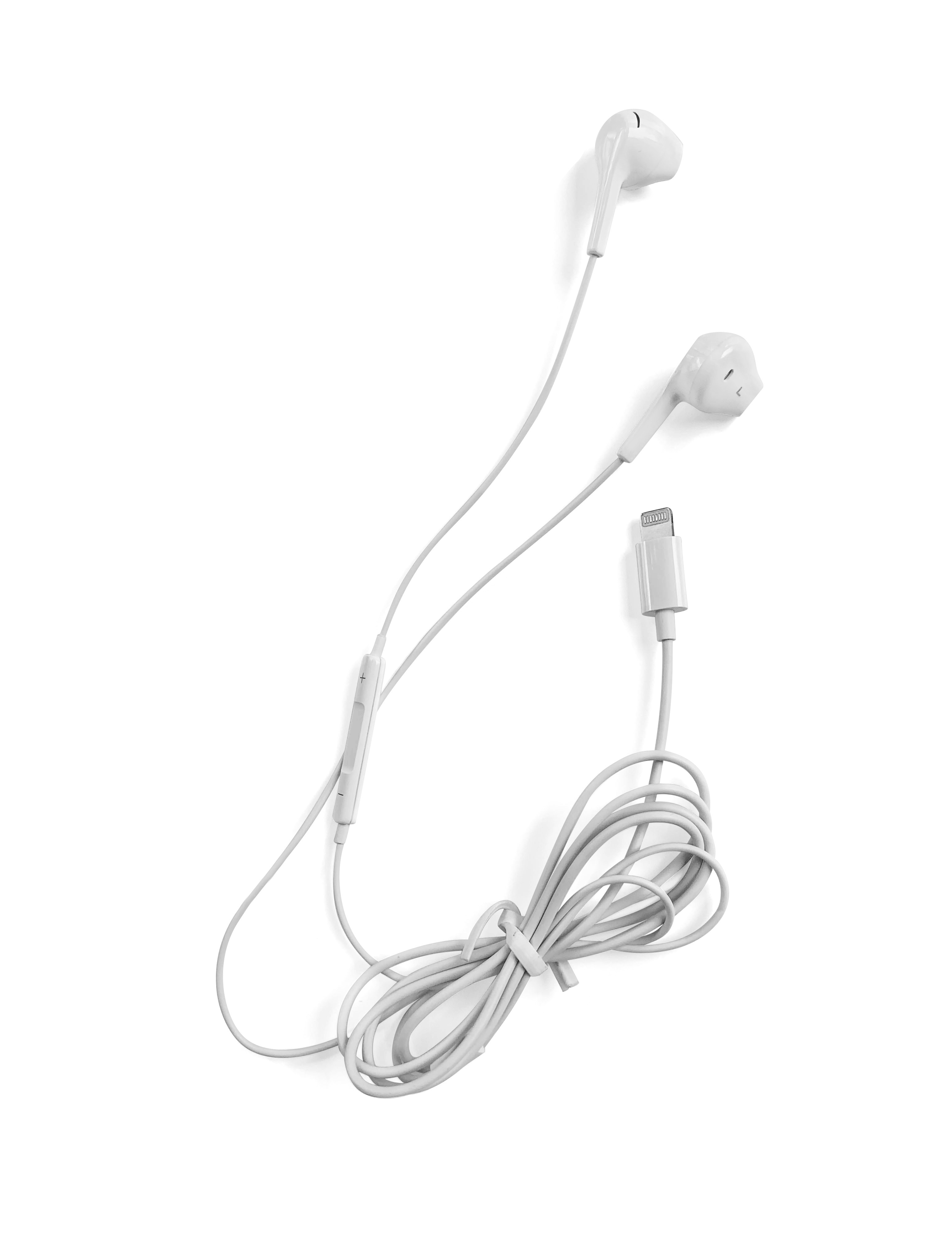 Surrounding Sound 10mm 16Ohm Lighting Cable Earphones