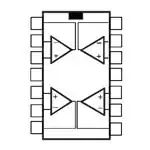 LMV324IYPT Operational amplifier-operational amplifier low power rail-to-rail