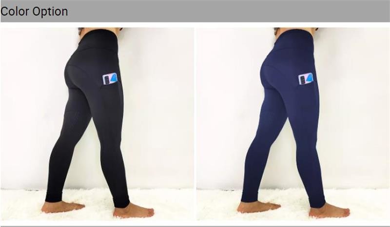 High Waisted Horse Riding Pants Tights Compression Quick Dry