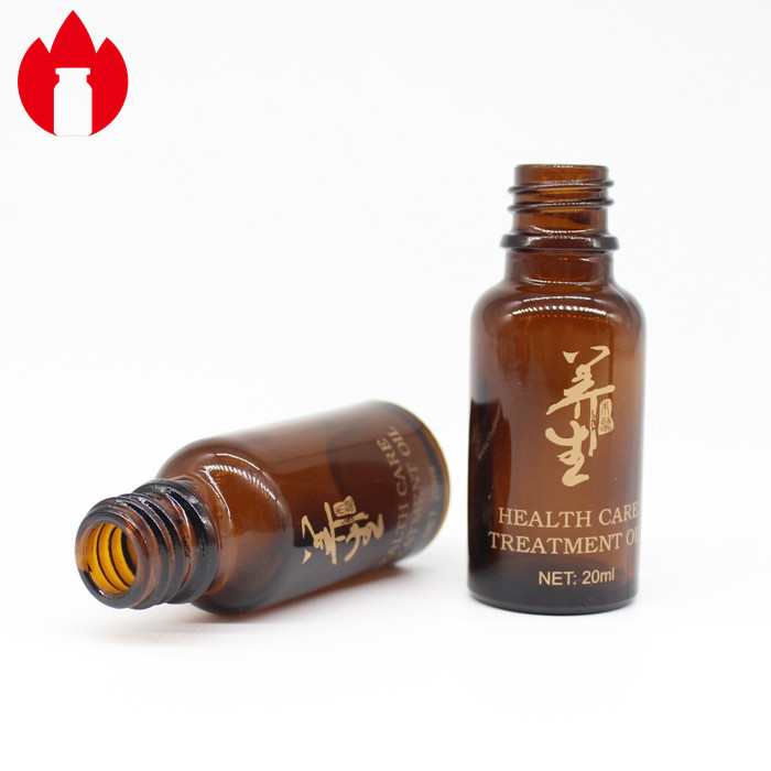 30ml Amber Screw Top Vials Glass Essential Oil Dropper Bottles