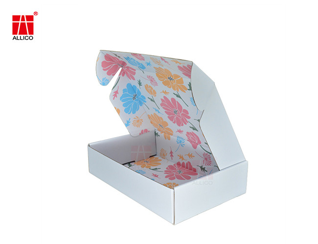 Shirts Garment Packaging Box Glossy Lamination BSCI Approval