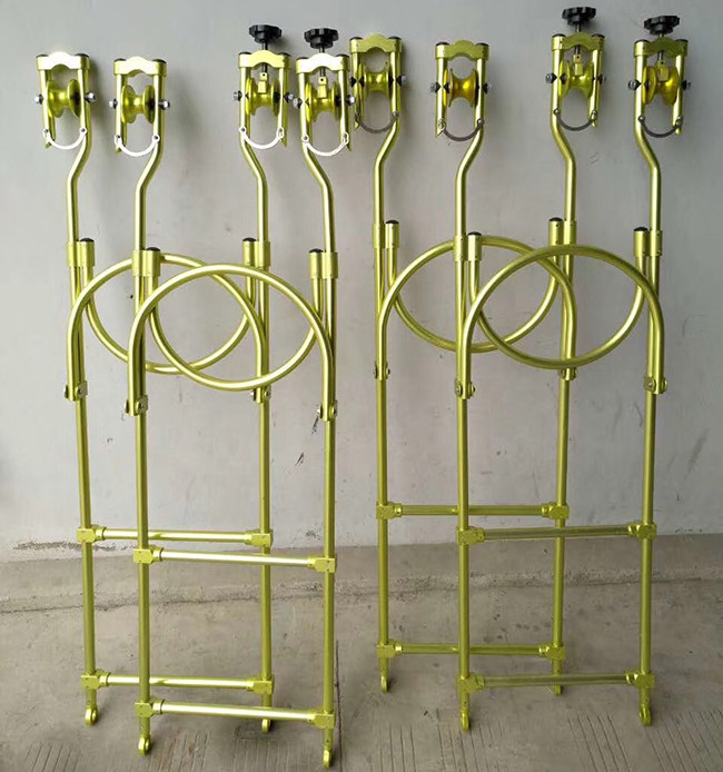 Hanging Transmission Line Emergency Escape Rope Ladder Inspection Trolleys