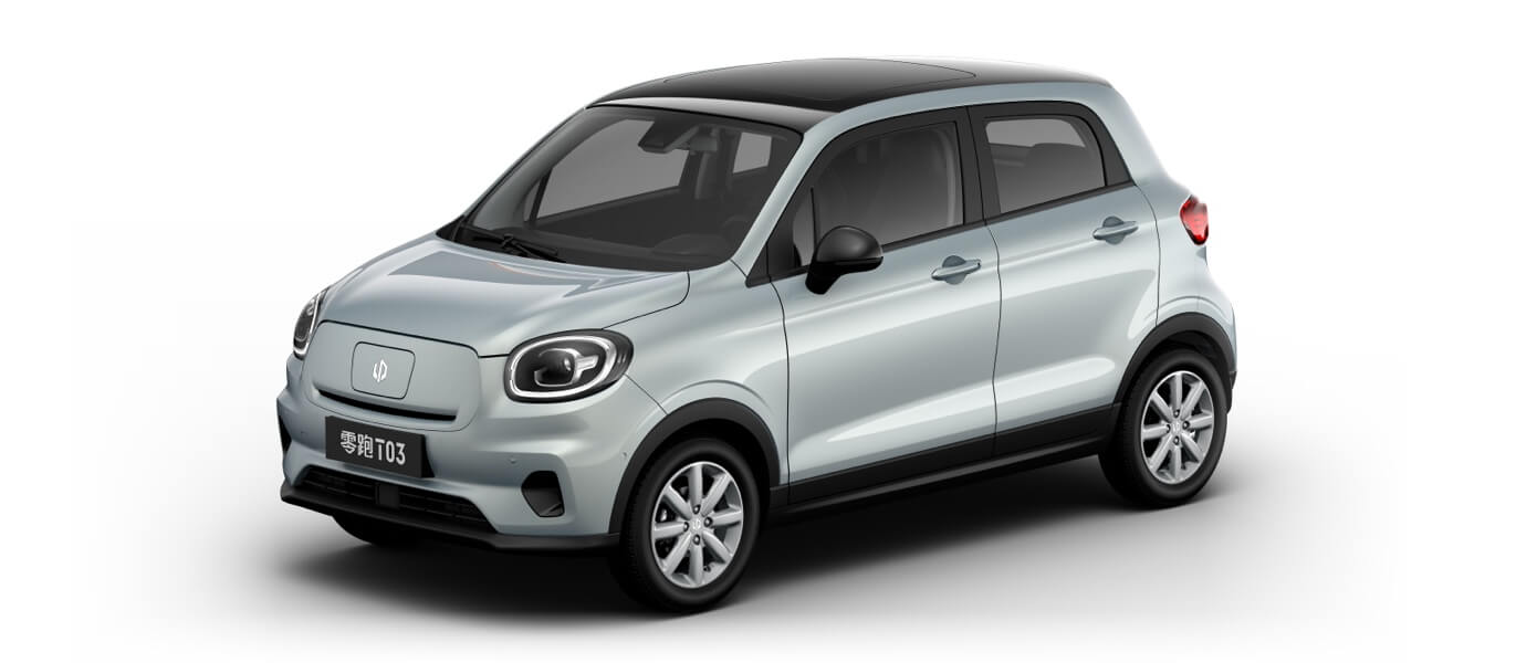5 Doors 4 Seater Mini EV Cars White Color Reliable Battery Quality