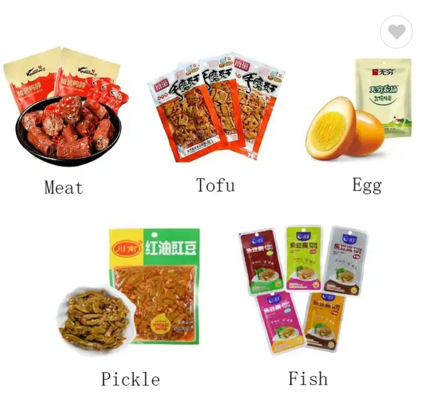 High Speed Tofu Doypack Packaging Machine With Automated Vacuum System Vacuum