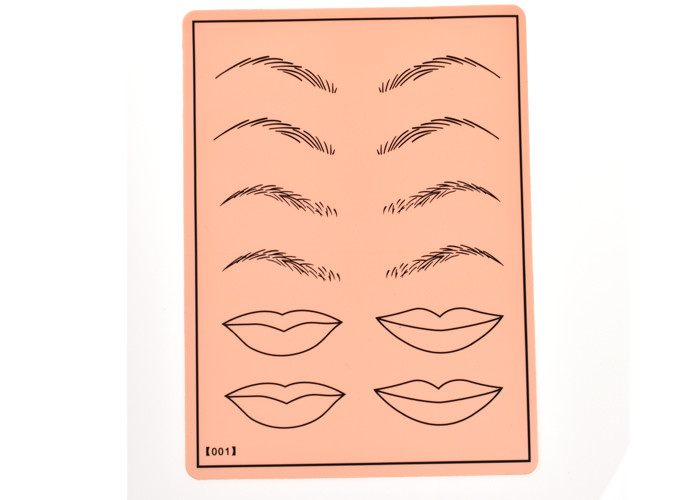 Eyebrow Microblading Permanent Makeup Practice Skin 3D Silicon Tattoo Practice Skin