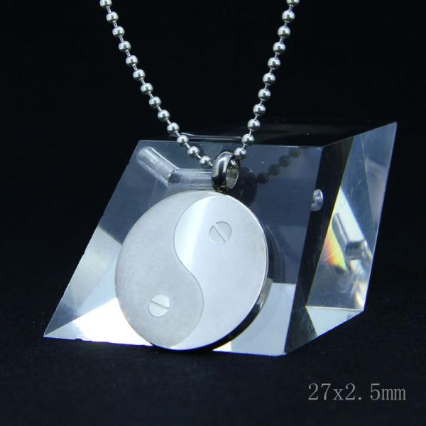 Fashion High Quality Fashion Stainless Steel Round Shapped Necklace Pendant