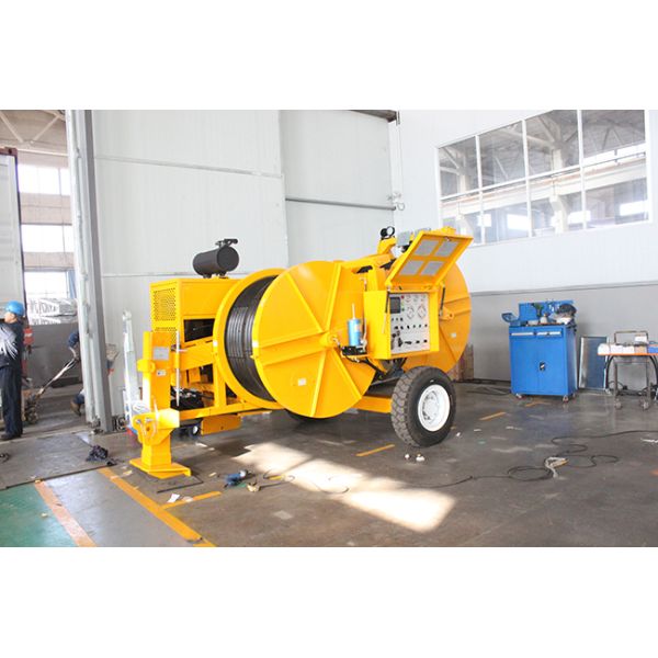 Transmission Line Stringing Equipment Hydraulic Overhead Transmission Tensioner