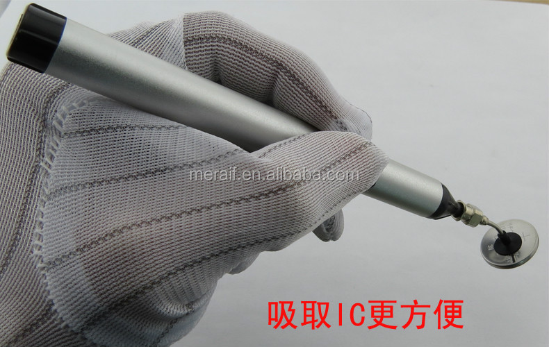 Vacuum Suck Pen FFQ 939 Hand Tool for IC + 3 suction headers vacuum pen