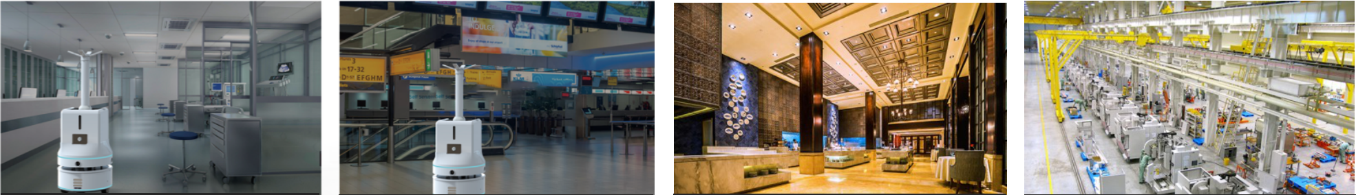 Metro Railway Robotic Sanitizer Machine Hydrogen Peroxide ADY12 Uv Sanitation Robot