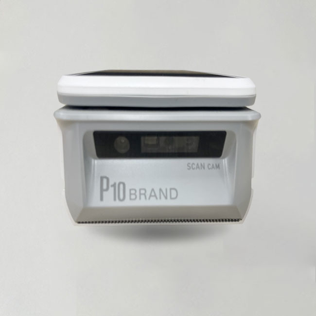 White Color POS Mobile Terminal Smart Credit Card Scanner For Taxi Payment