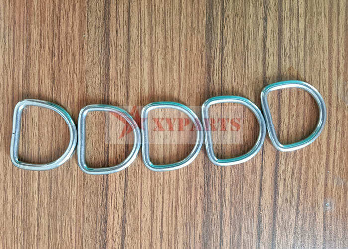 30x25mm Dee Ring Welded Stainless Steel D-Ring Pin For Removable Blanket