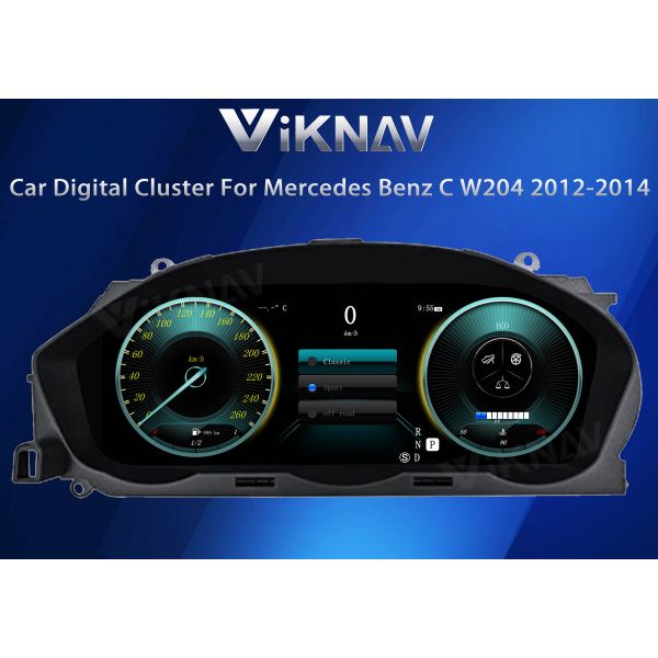 VIKNAV 12.3" Digital Speedometer for Mercedes Benz C-Class W204 2012-2014
