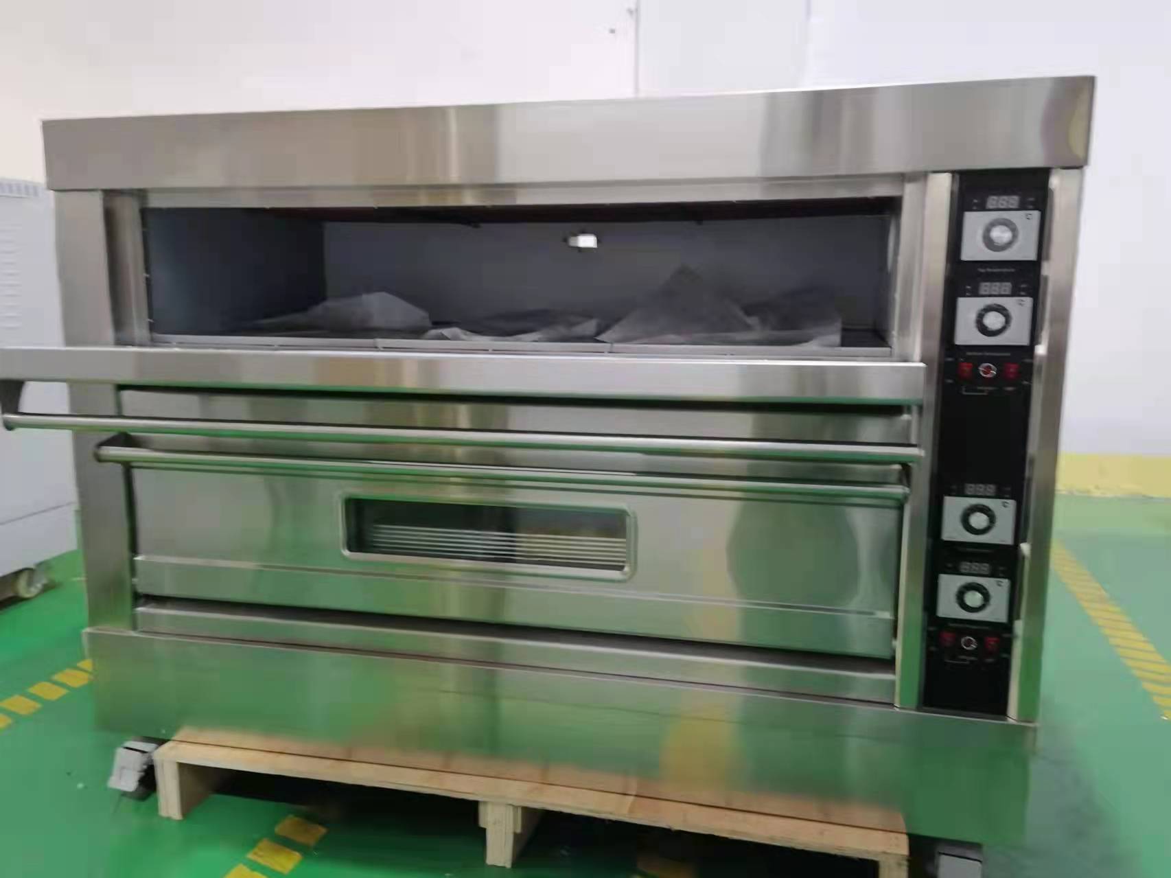 Commercial Baking Equipment 3 Deck 6 Tray Pizza Bakery Oven Price For Sale,Electric Ovens Bakery