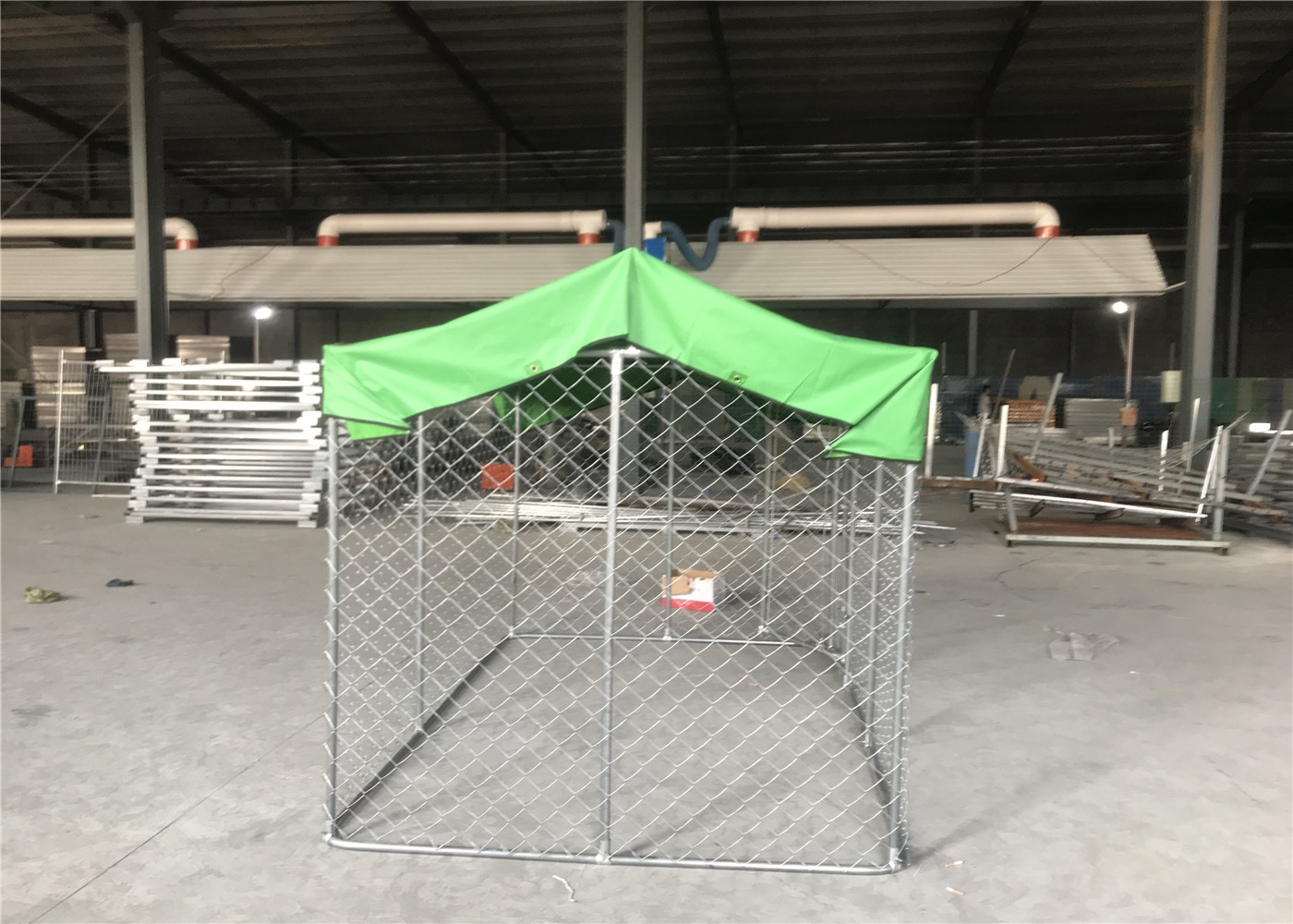 Chain Link Dog Fence /Dog Kennel DIY powder coated hot dipped galvanized mesh 50mmx50mm x 2.70mm