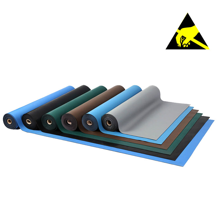 ESD Rubber Mat Roll 1m / 1.2m Width ESD Rubber Table Mat