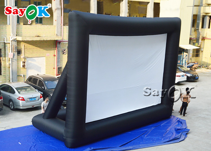 Inflatable Big Screen Backyard Sealed SGS Inflatable Movie Screen