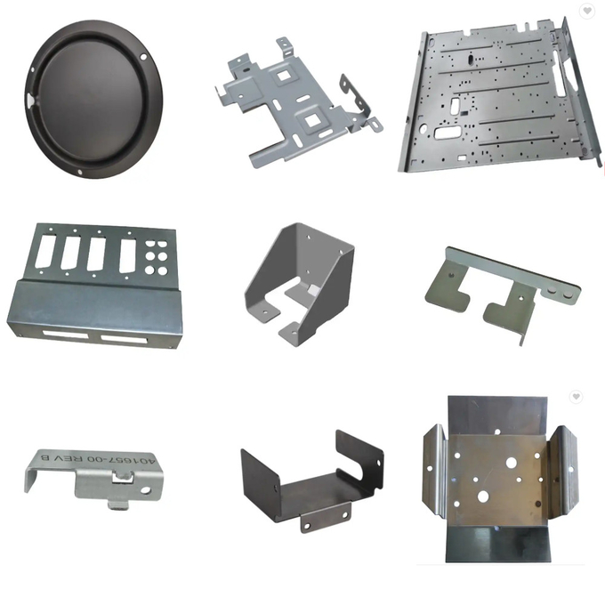 Aluminum Stainless Steel Sheet Metal Stamping Bending Parts OEM Customized