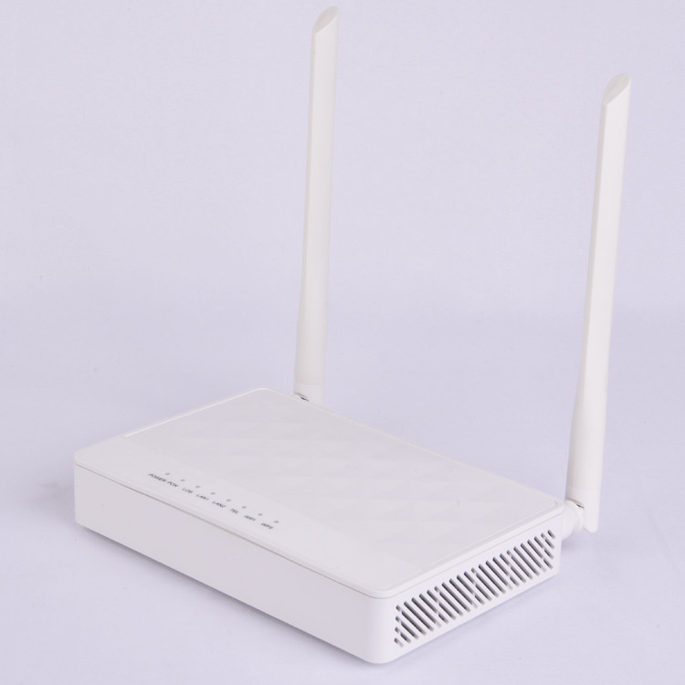 1GE 1FE VOIP 2.4G WIFI DBC FTTH GPON ONU ONT