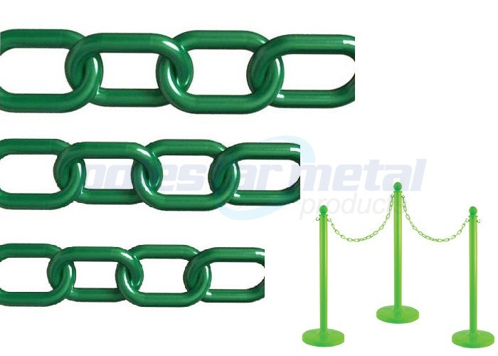 Safety colorful Decorative Plastic Chain Link , 11mm Width Plastic Gear Chain
