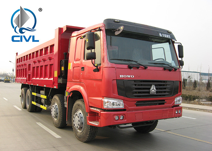 EURO II SINOTRUK Heavy Duty Dump Truck 8X4 DUMP TRUCK 50T 420hp