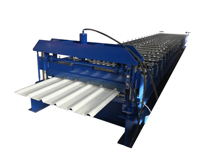 Ic72 1.5mm Metal Sheet Roof Roll Forming Machine Panel Trapezoidal Low Noise