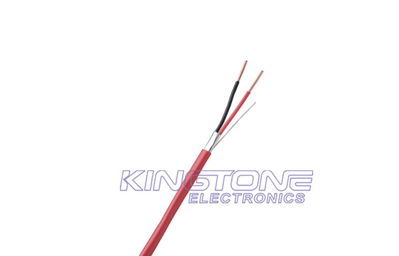 FRLS 2 Core Shielded 0.75mm2 Fire Resistant Cable Low Smoke PVC Jacket
