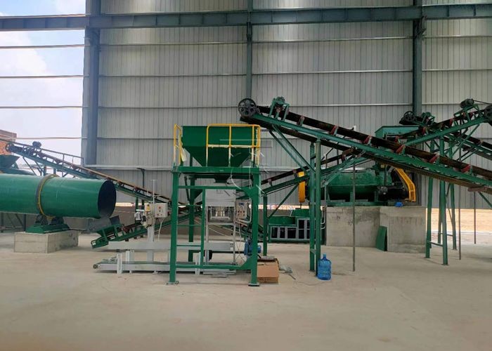 Organic fertilizer production line Compound fertilizer production line NPK production line Blended fertilizer production line
