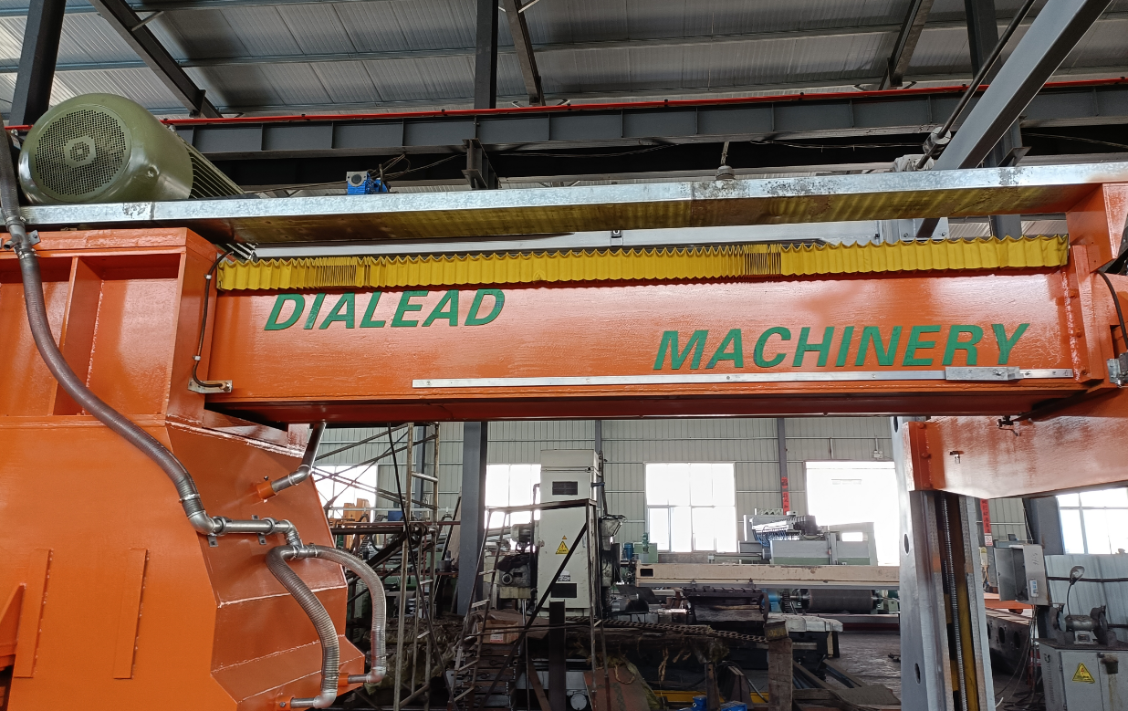 Granite Travetine Marble Block Cutting Machine with Multi Disc Two Direction Customization