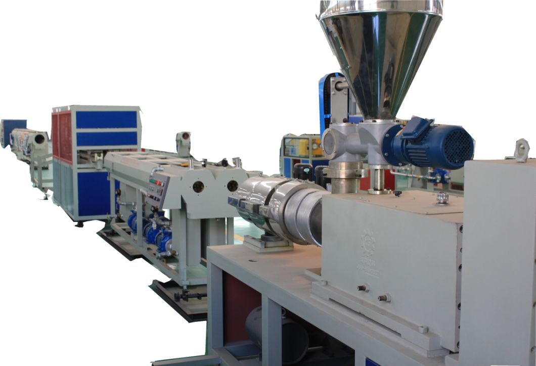 PVC Pipe Line Pipe Single Screw Twin Screw Extruder Making Machine Line