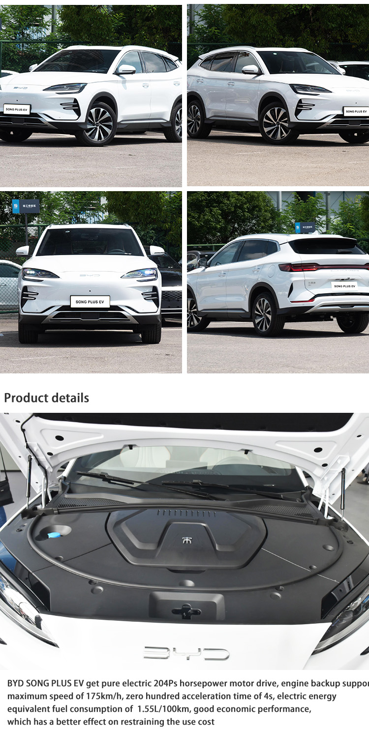 High Speed Fully Electric SUV 4 Wheel New Energy Electric Motor Vehicles