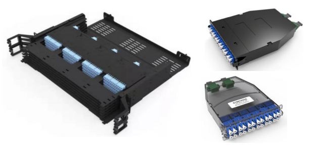 4U UHD MPO/MTP-LC Fixed Rack Mount Patch Panel 48cassettes 576F