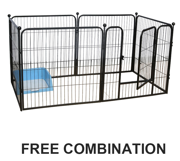 Snap Button Dog Playpen Fence 100cm Outdoor Dog Exercise Pen