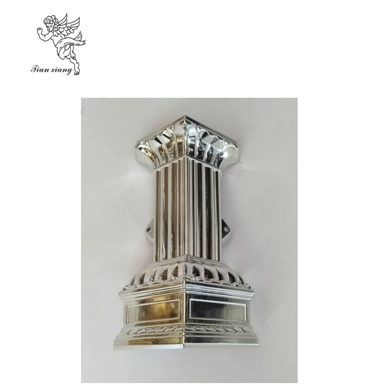 Silver Gold Color Coffin Accessories Pp Zinc Alloy Casket Swing Bar Tx-D
