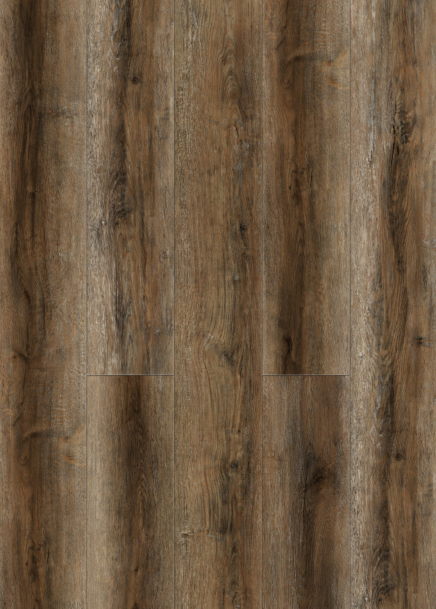 Eco Friendly SPC Rigid Core Vinyl Flooring 0.4mm Aquamarine Oak Unilin Click GKBM DM-W40053