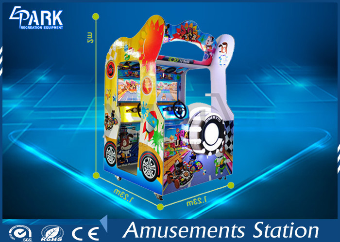Indoor Amusement Park Racing Game Machine Electronic Funny Family Game