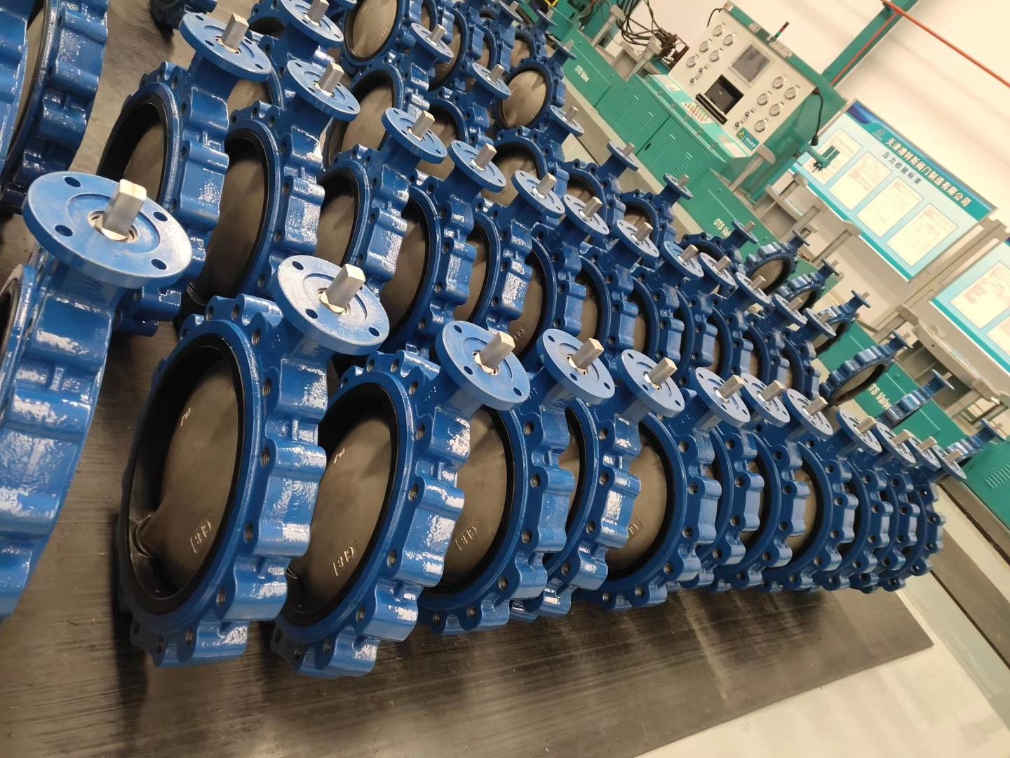 Cast ductile iron pn16 jis10k chinese factory Lug type butterfly valves manufacturer
