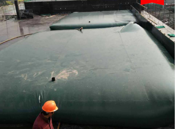 TPU Coating Fabric Liquid Containment Fuel Bladder Soft And Transportable For Industry