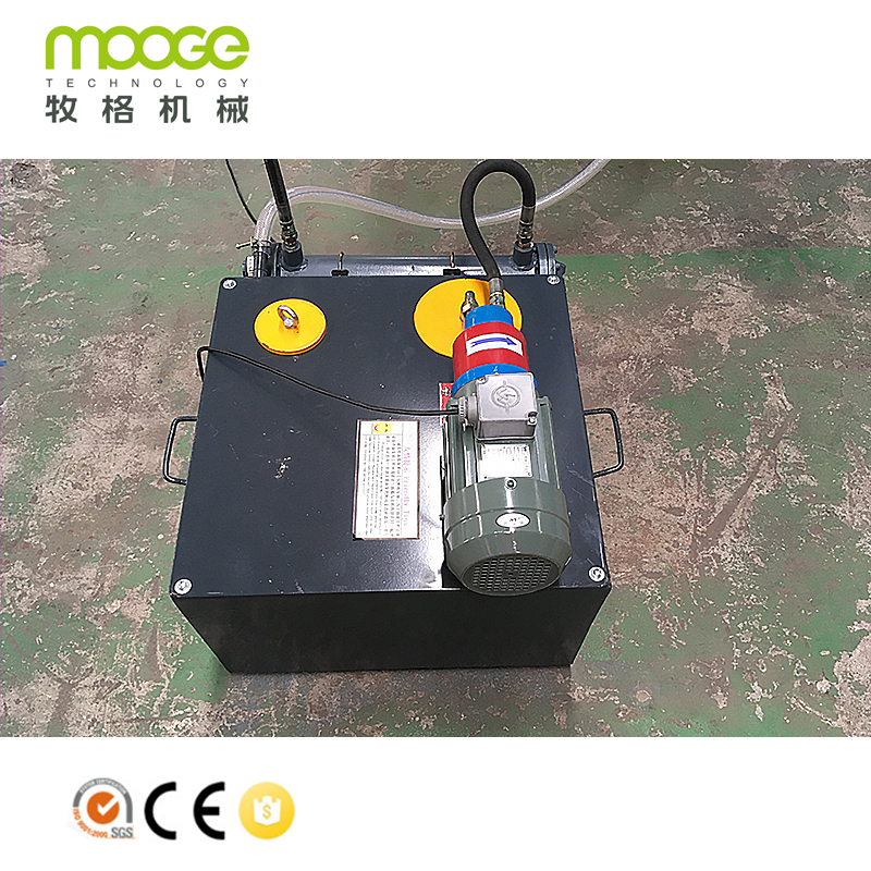 High Capacity Plastic Film Agglomerator For PET Fiber HDPE Plastic Granulator