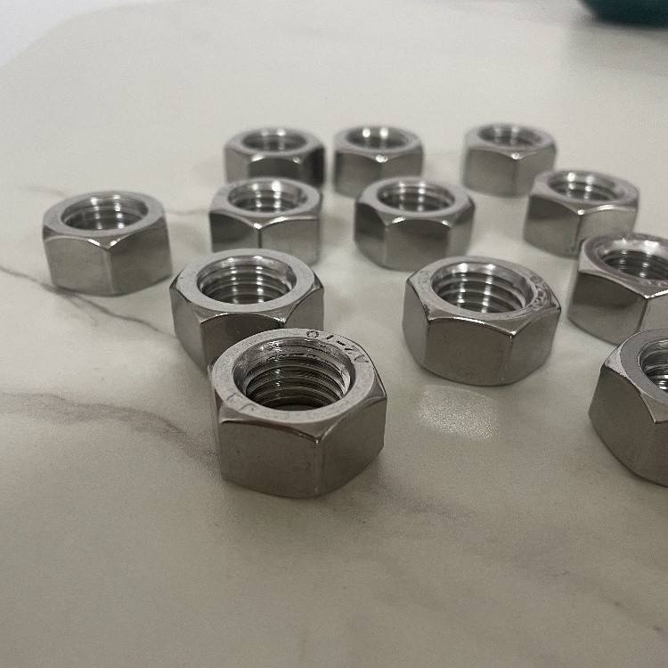 NXF DIN ISO UNI ASME Standard S32205 S31803 S32760 S32750 M6-M36 Duplex Stainless Steel fastener Hexagon Nut