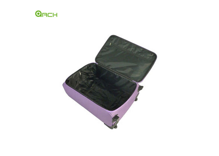 Retractable Handles ODM 600D Polyester Soft Sided Luggage