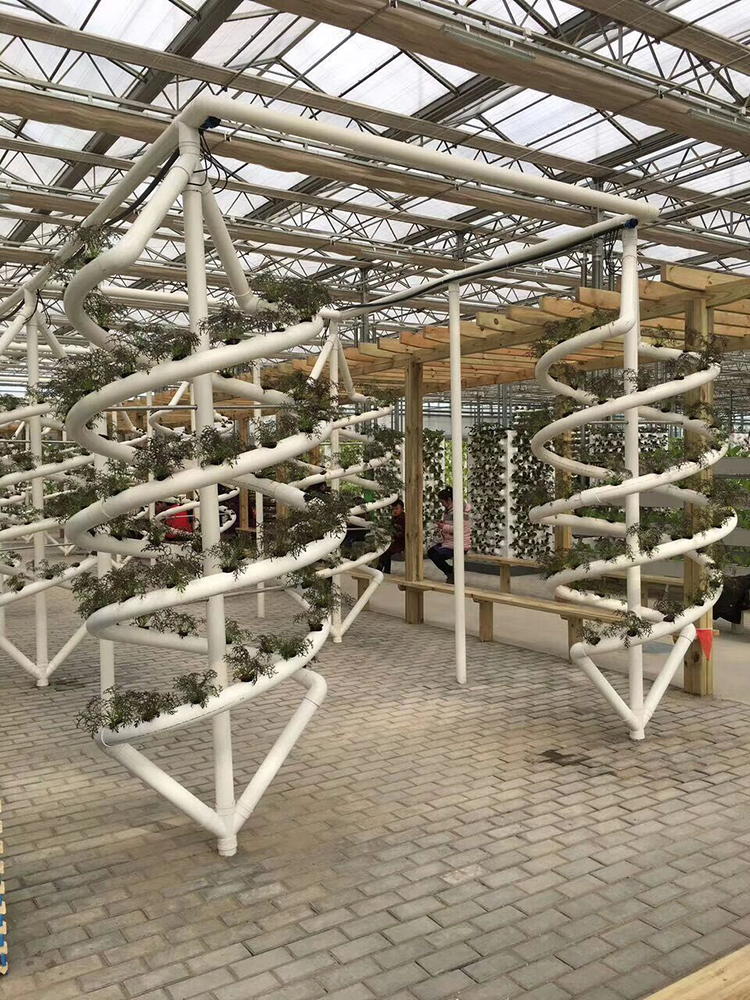 Spiral NFT Hydroponic Garden Tower Hydroponic Garden Tower 200000 KG