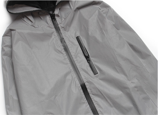 Young People Mens Reflective Jacket Outdoor Soft Shell Plain Color Thin Design
