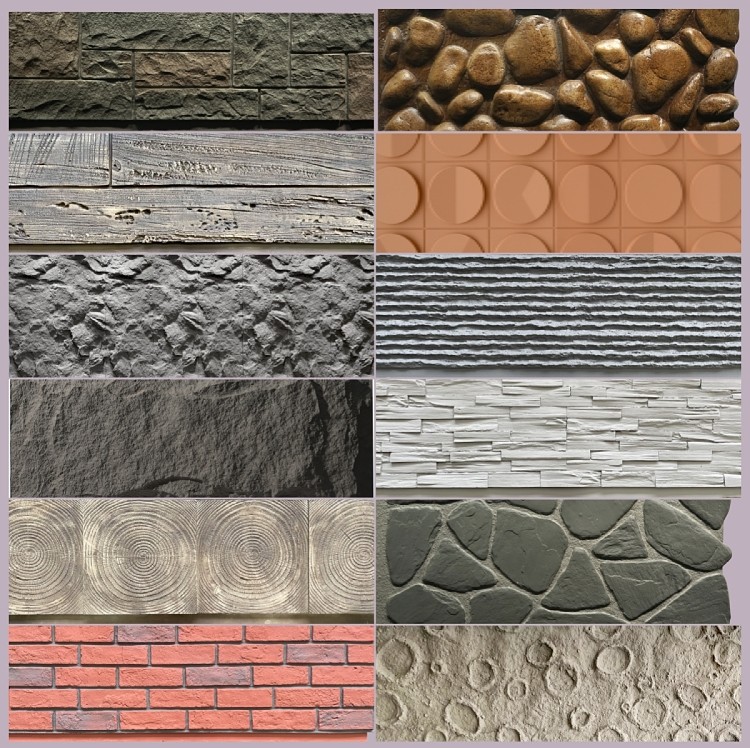 PU Stone Polyurethane Artificial Stone Veneer Sheet For Exterior And Interior Wall Cladding Stone Decoration