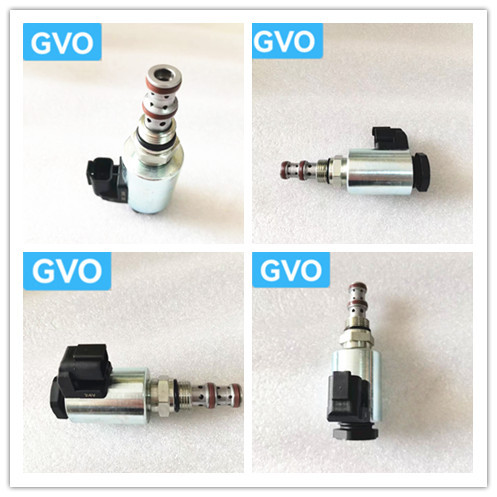 XCMG200 XE60 75 80 150 215 230 2510510 Excavator Parts Fuel Tank Sensor Solenoid Valve Excavator Pilot Safety Lock Rotary Solenoid Valve Coil