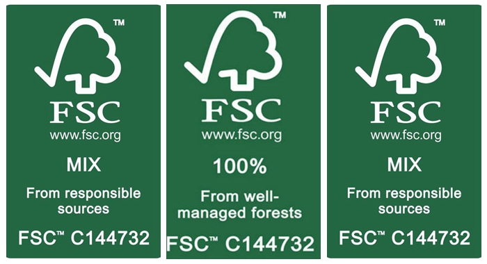 FSC 70 * 100CM Brown Kraft Liner Board Natural ColorTear Resistant In Rolls